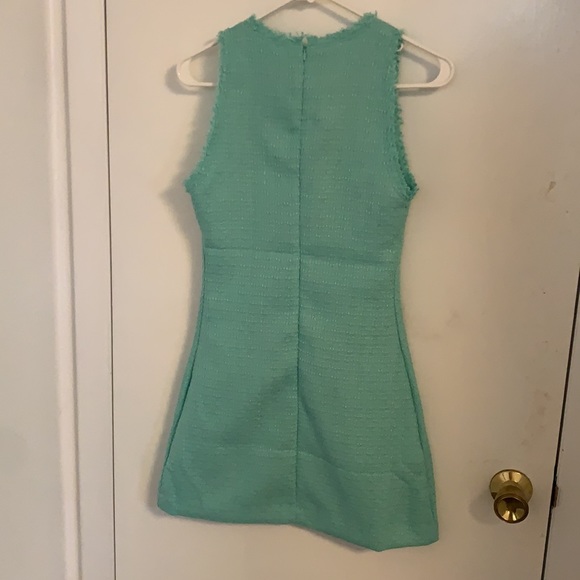 Teal dress - Picture 3 of 4